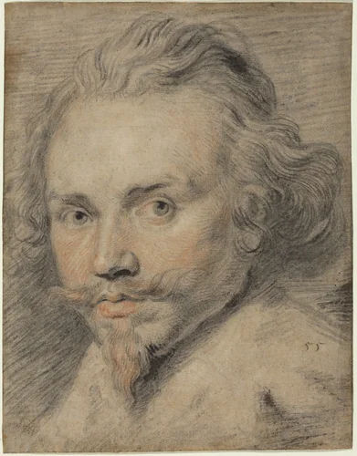 Portrait of a Man by Pieter Claesz. Soutman, drawing, 1580-1657