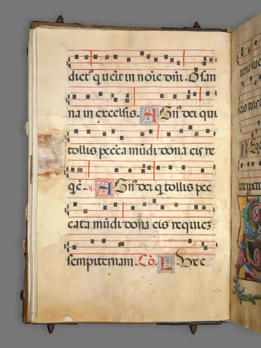 Gradual by Girolamo dai Libri, manuscript, 1515-1525