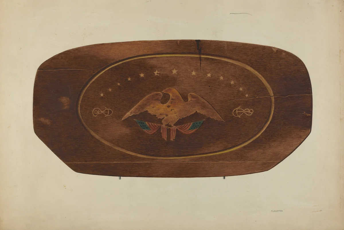 Stern Board by Louis Plogsted, index of american design, 1939