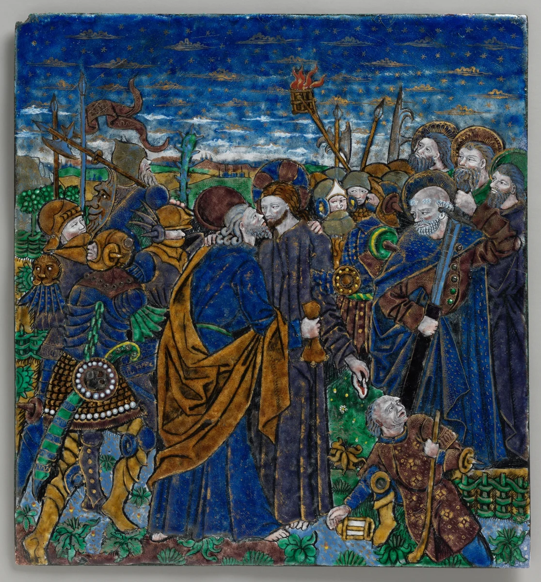 Plaque with The Betrayal of Christ by Monvaerni, other, 1400-1499