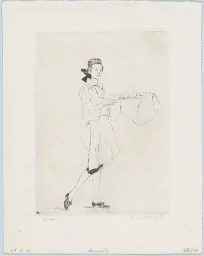 Beatus by Ernst Oppler, print, 1920