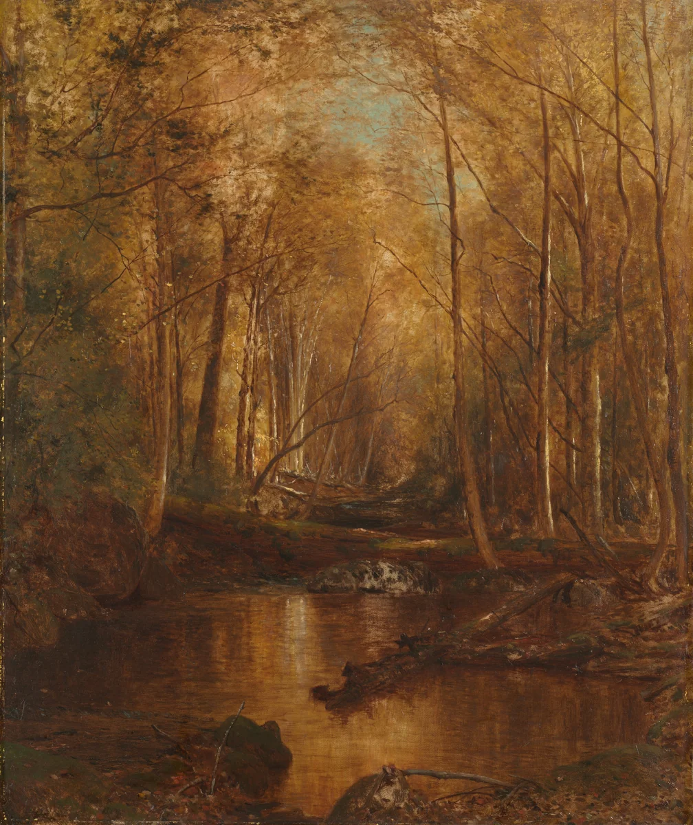 Autumn in the Catskills by Jervis McEntee, painting, 1873