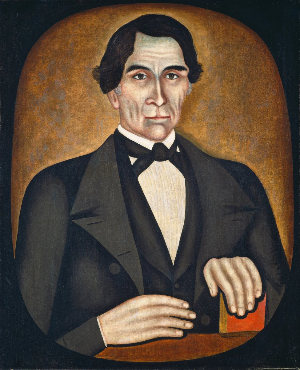 Portrait of a Man by Thomas Skynner, painting, 1845