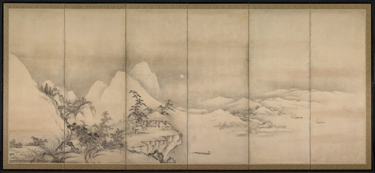 Chinese Landscape by Unknown, painting, 1500-1599