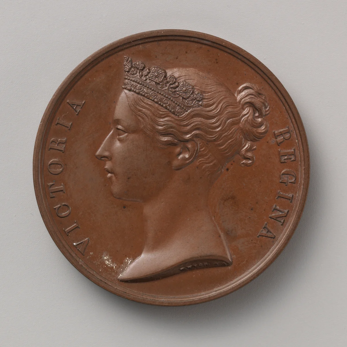 The Punjab Medal of 1848 and 1849 by William Wyon, metalwork, 1849