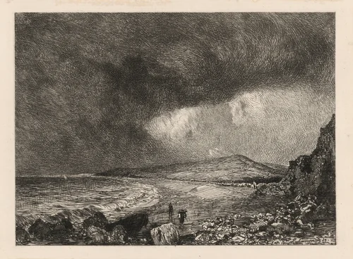 Weymouth Bay by Maxime Lalanne
John Constable, print, 1873