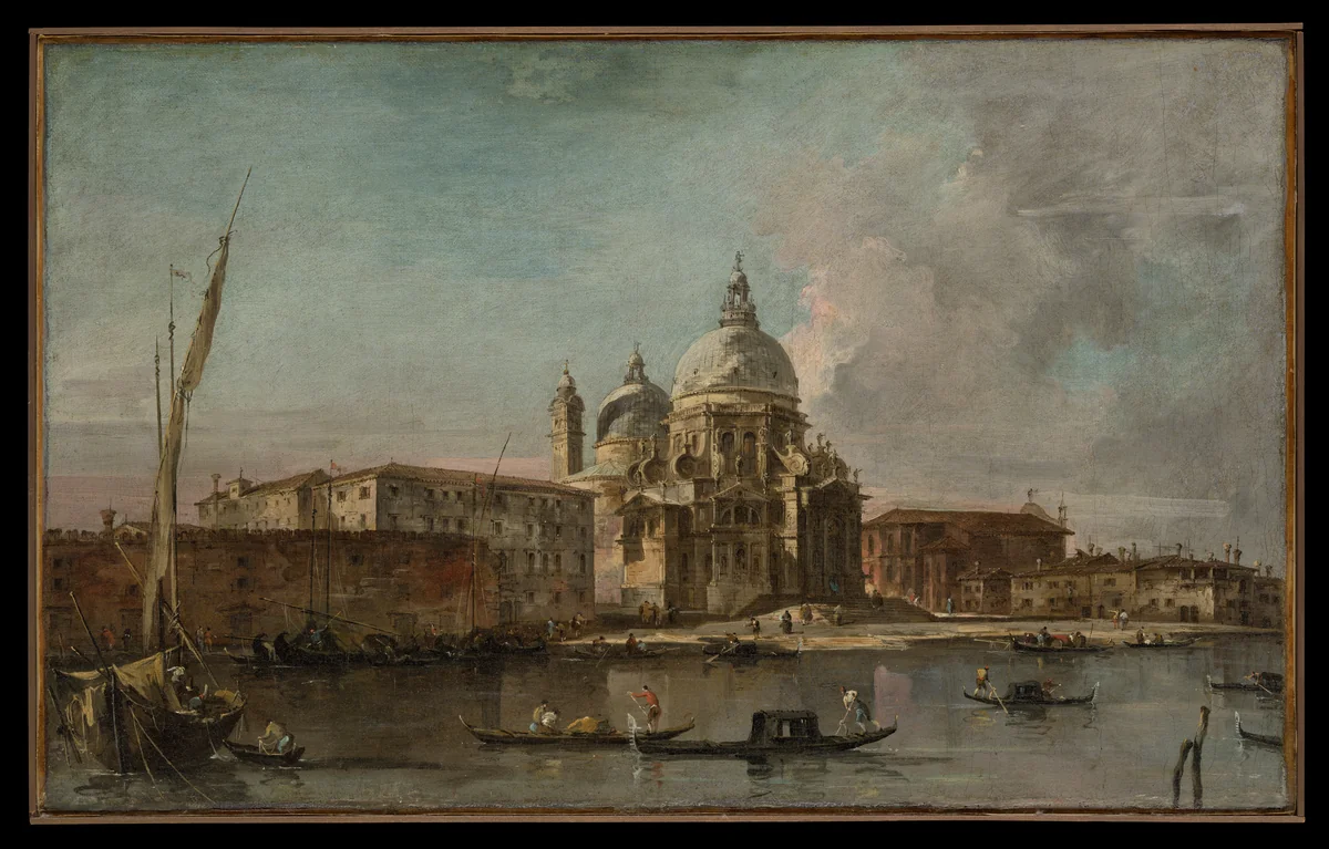 Santa Maria della Salute by Francesco Guardi, painting, 1763-1769