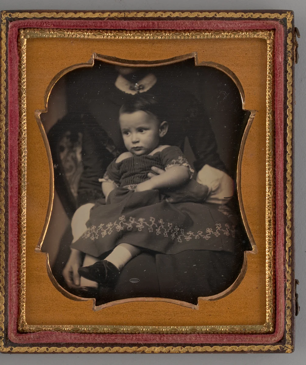 Untitled (Portrait of a Girl) by Unknown maker, other, 1852