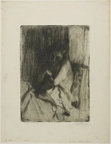 Surprised by Anders Zorn, print, 1898
