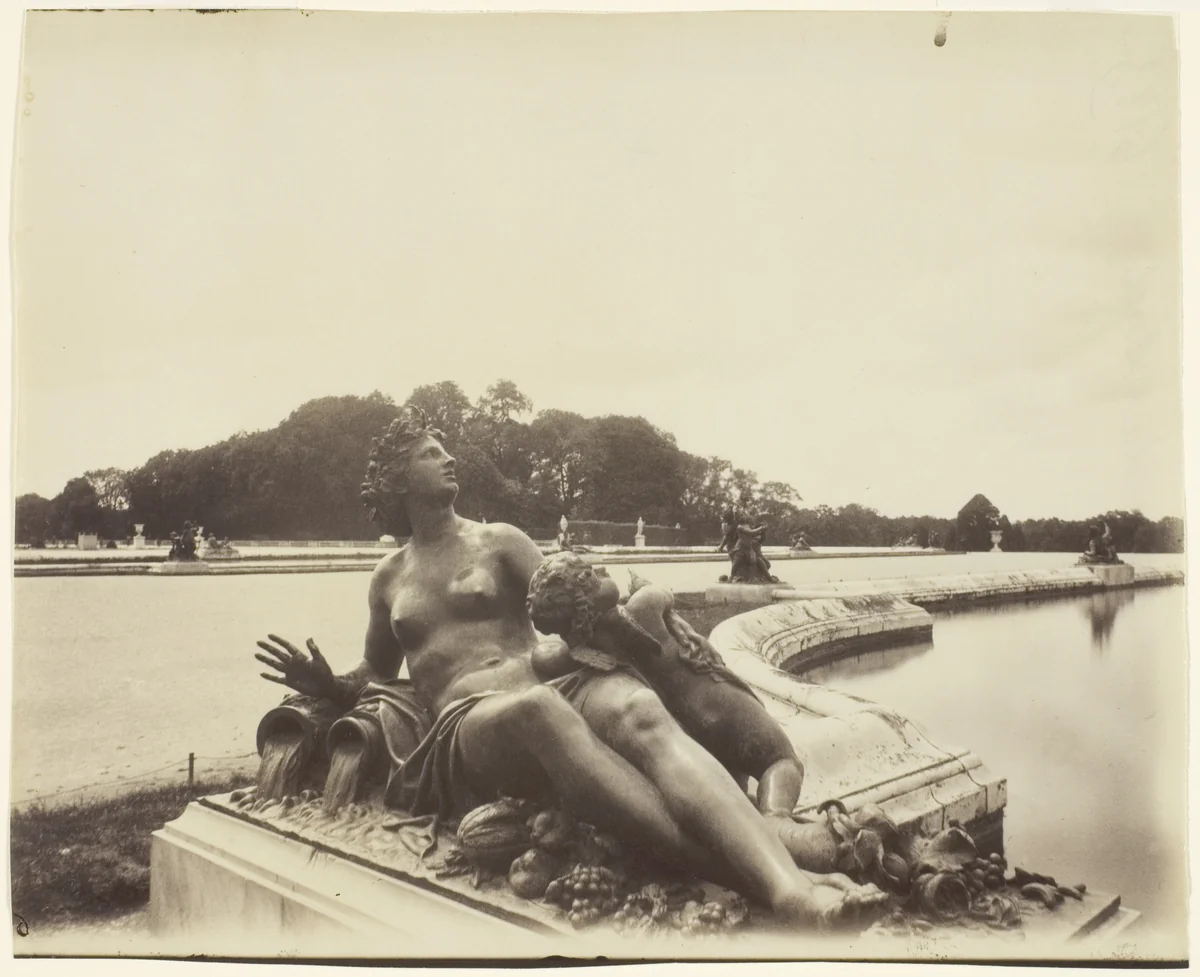 Versailles, Bassin du Nord by Jean-Eugène-Auguste Atget, photograph, 1901