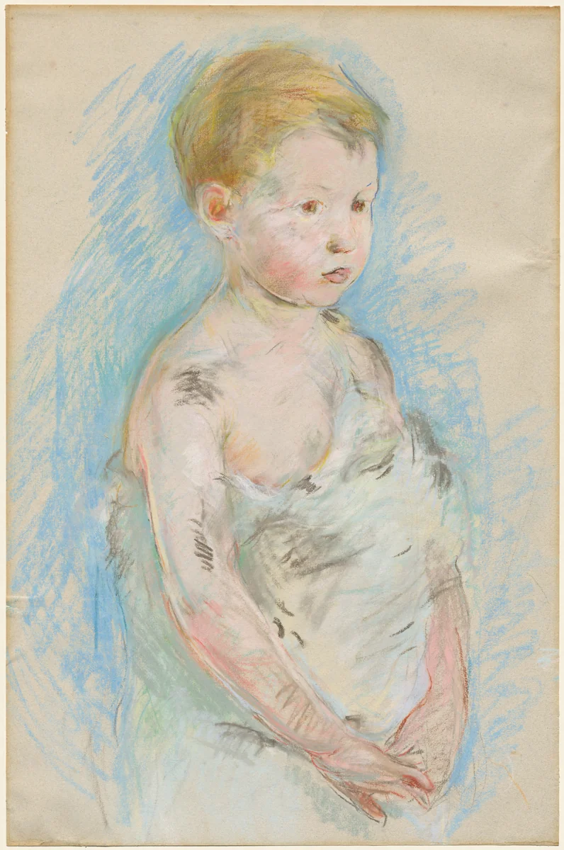 Young Saint John by Berthe Morisot, drawing, 1890