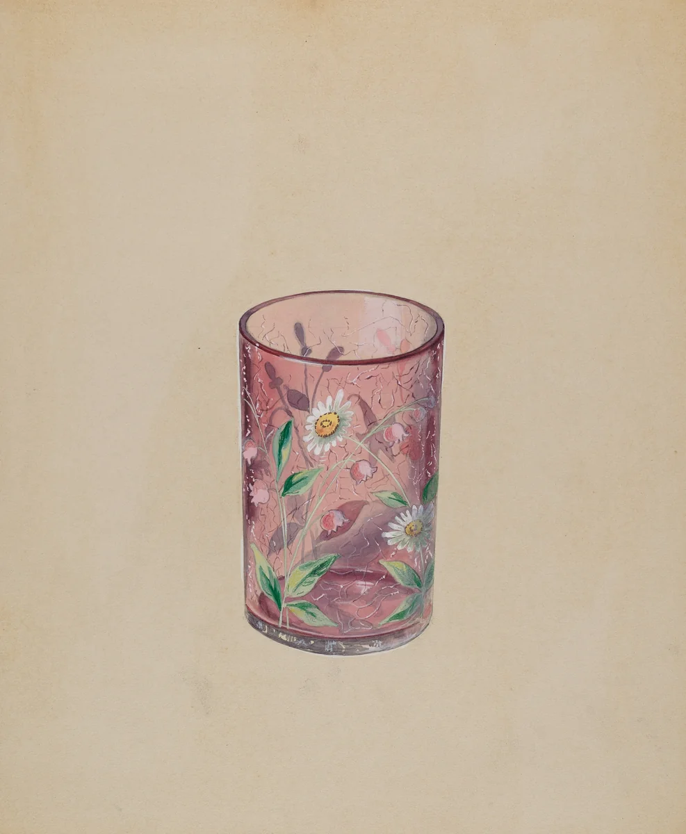 Water Glass by Ralph Atkinson, index of american design, 1937