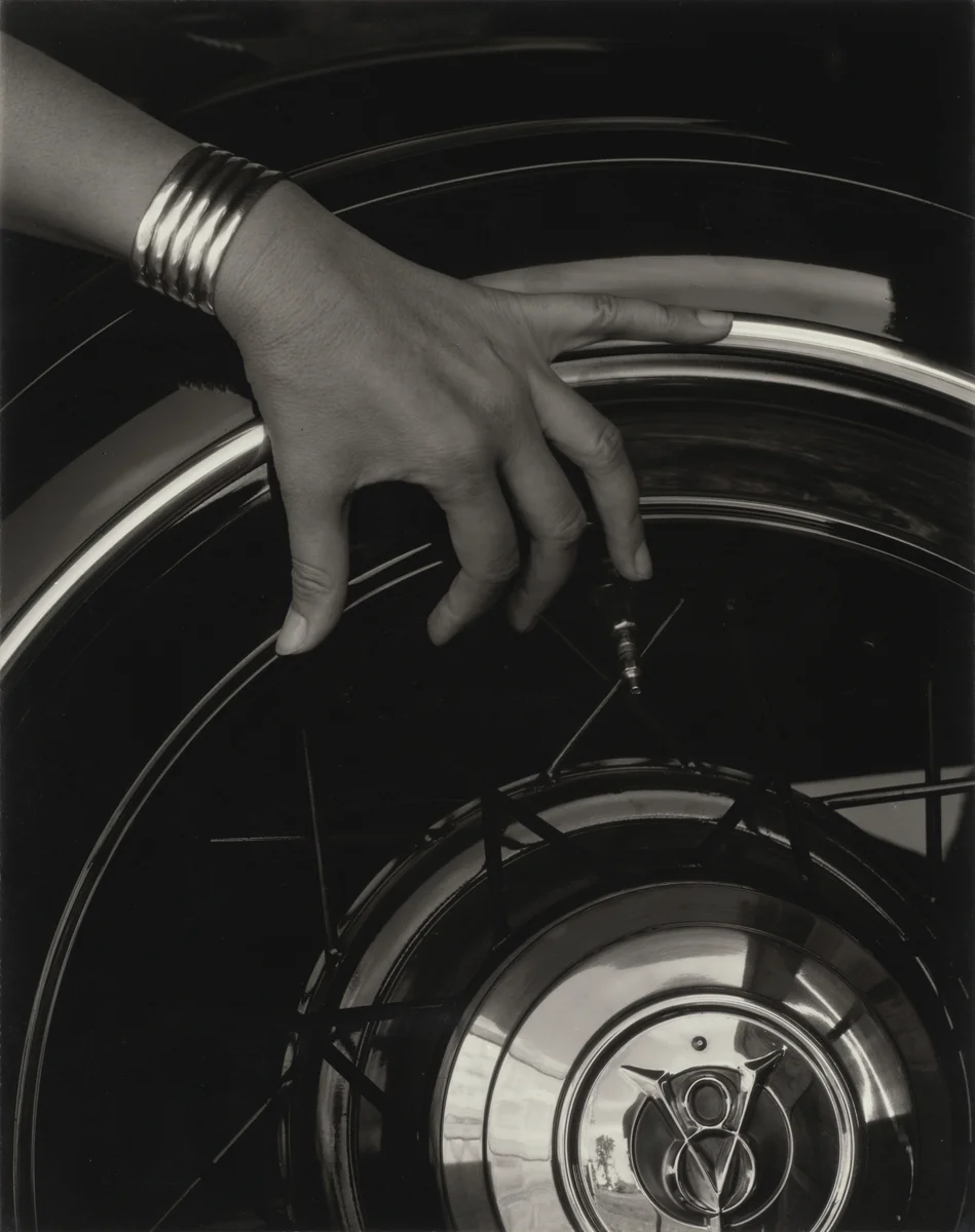 Georgia O'Keeffe—Hand and Wheel by Alfred Stieglitz, photograph, 1933