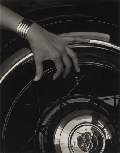 Georgia O'Keeffe—Hand and Wheel by Alfred Stieglitz, photograph, 1933