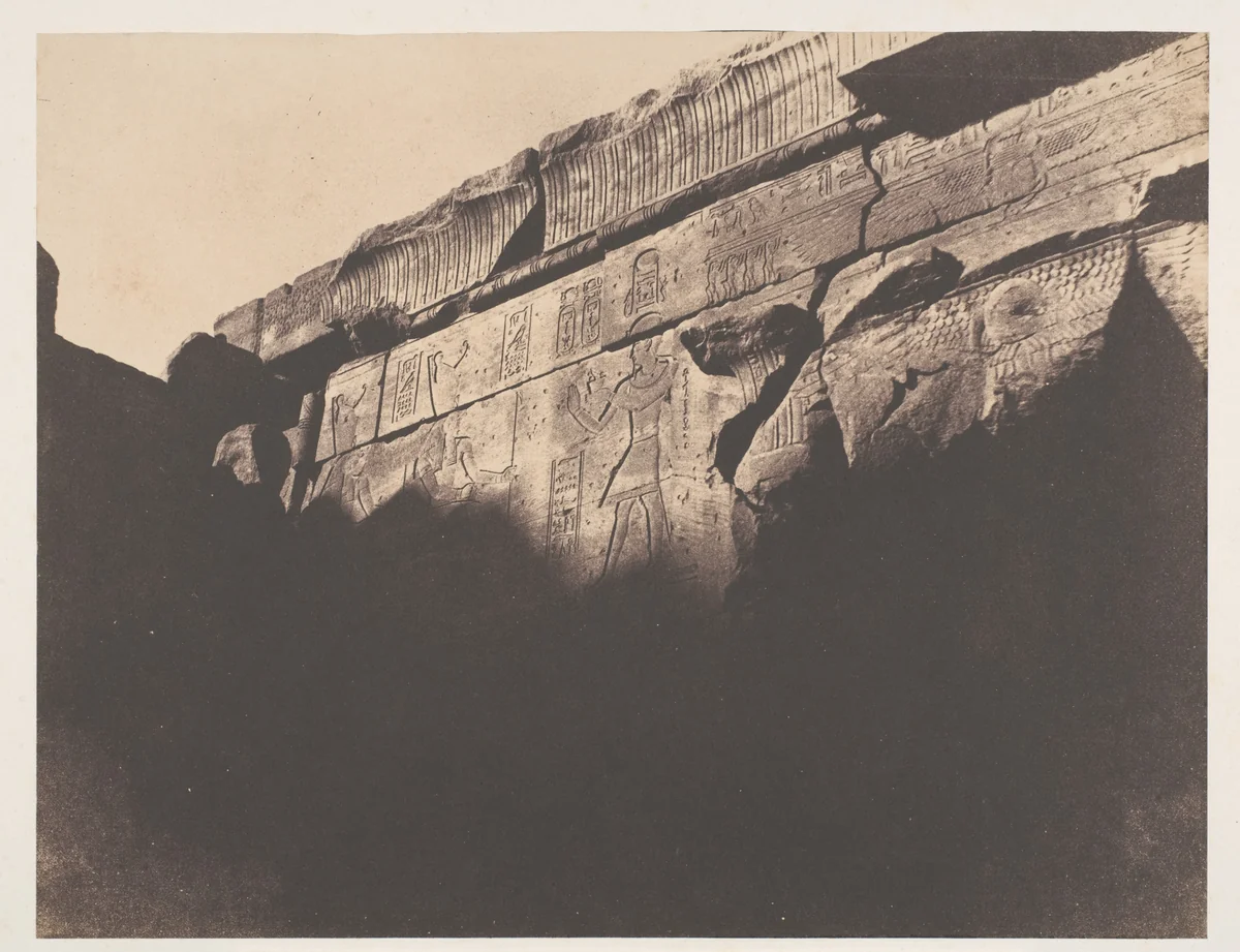 Dakkeh by John Beasley Greene, photograph, 1853-1854
