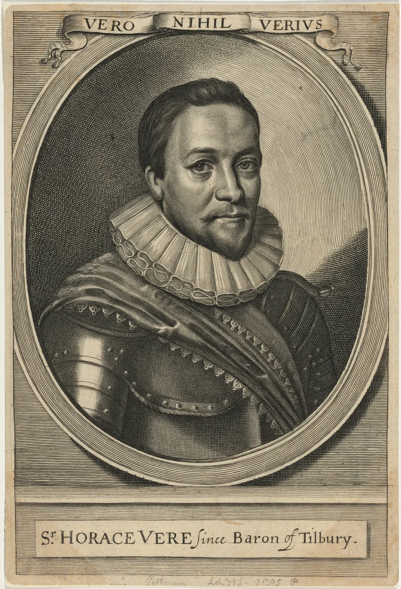 Sir Horace Vere by William Faithorne, print, 1657