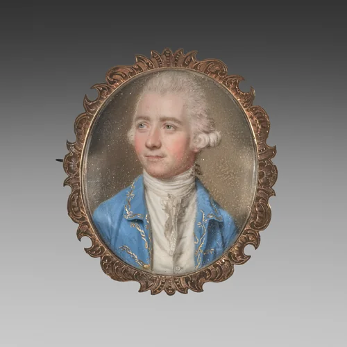 Portrait of a Man, Possibly Sir Soulden Lawrence by John I Smart, painting, 1770