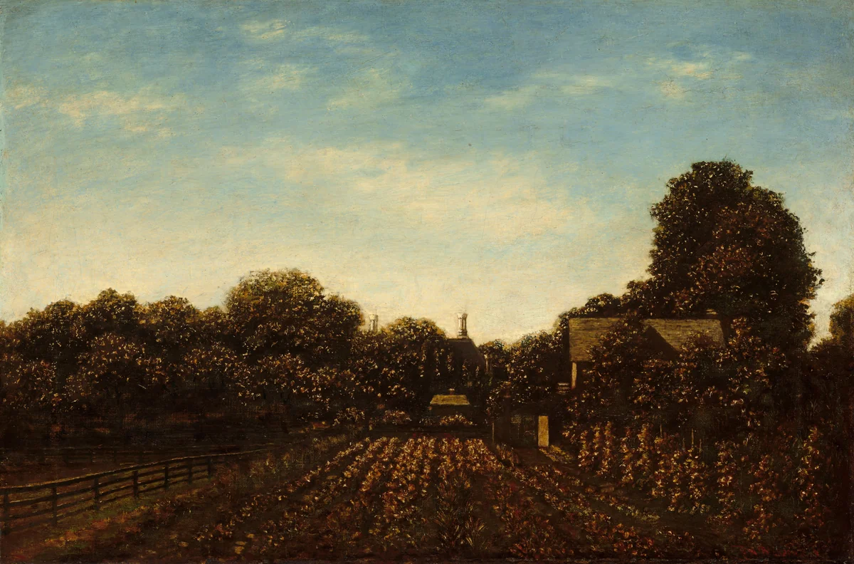 The Artist's Garden by Ralph Blakelock, painting, 1879-1889