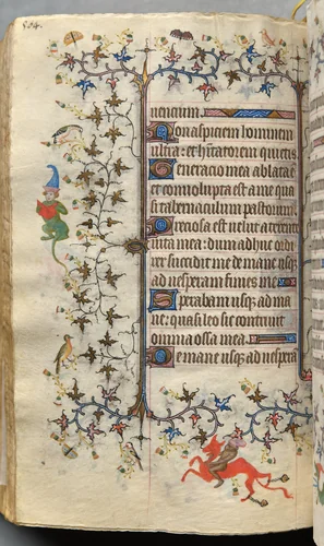 Hours of Charles the Noble, King of Navarre (1361-1425): fol. 246v, Text by Master of the Brussels Initials and Associates, book, 1400-1410