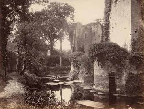 Raglan Castle by George Shadbolt, photograph, 1860-1869