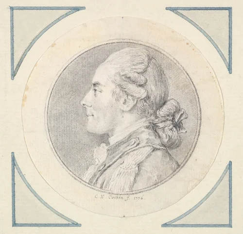 Portrait of Pierre Antoine de Boyer du Suquet by Charles Nicolas Cochin II, drawing, 1776