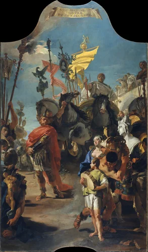 The Triumph of Marius by Giovanni Battista Tiepolo, painting, 1729