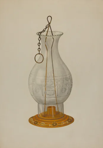 Candle Lantern by Nicholas Amantea; John Dana, index of american design, 1940
