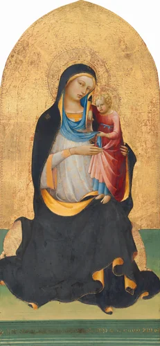 Madonna and Child by Lorenzo Monaco, painting, 1413