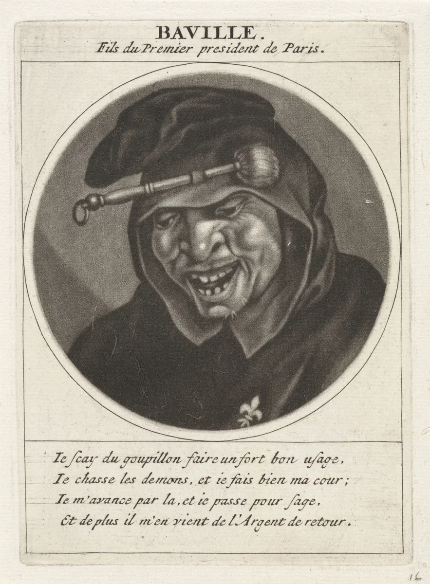 Portret van Nicolas de Lamoignon de Baville by Jacob Gole, print, 1691