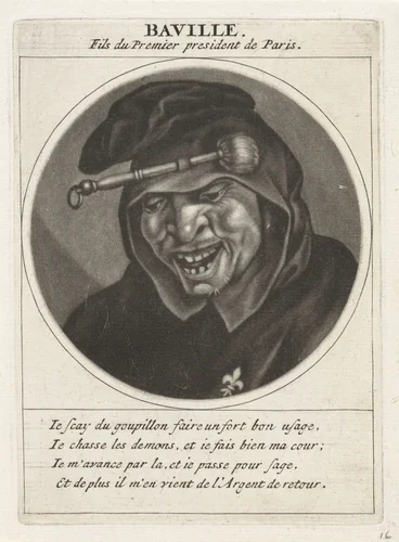 Portret van Nicolas de Lamoignon de Baville by Jacob Gole, print, 1691