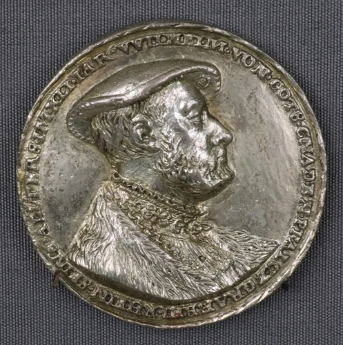 Wilhelm IV, Count Palatine, Duke of Bavaria (1493–1550) by Matthes Gebel, metalwork, 1535