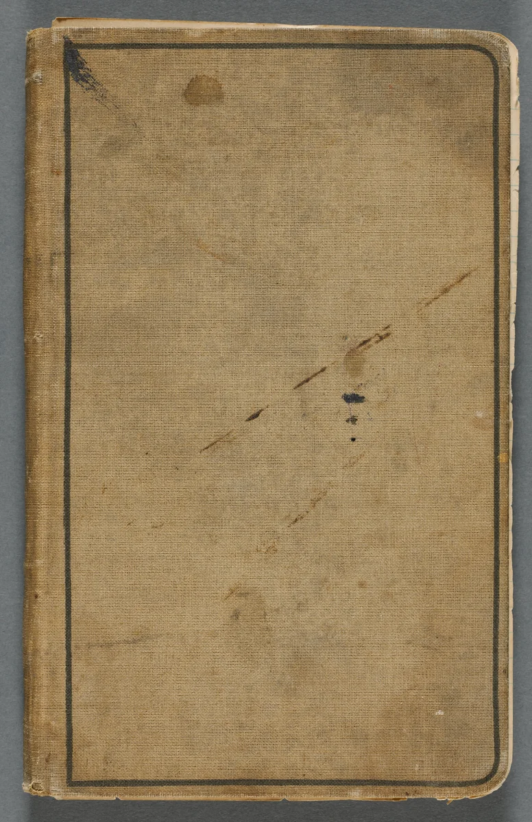 Sketchbook by Maurice Prendergast, book, 1905-1910