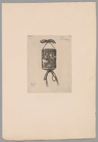 Japonisme by Felix Hilaire Buhot, print, 1883