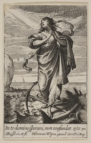 Hope by Abraham Bosse, print, 1636