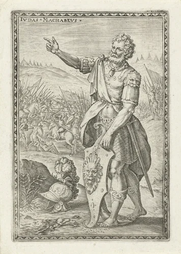 Judas Makkabeüs by Unknown, print, 1575