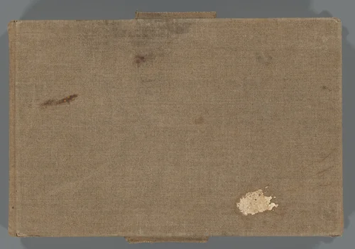 Schetsboek met 45 bladen, met tekeningen in verschillende media by Bramine Hubrecht, book, 1905