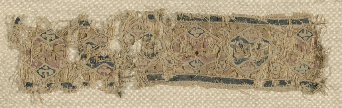 Border Fragment by Egypt, textile, 969-1171