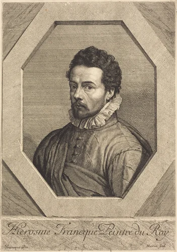 Jerome Franck by Jean Morin; Jerome Franken, print, 1600-1650
