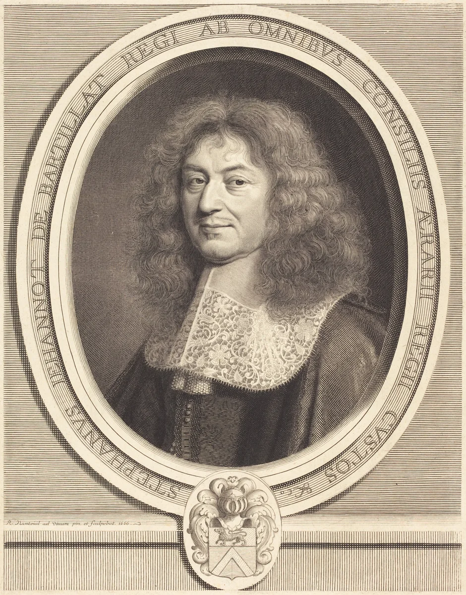 Etienne-Jehannot de Bartillat by Robert Nanteuil, print, 1666