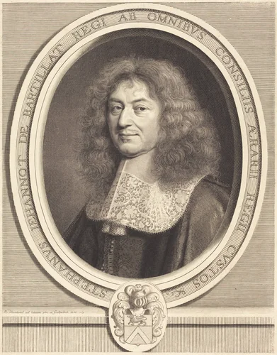 Etienne-Jehannot de Bartillat by Robert Nanteuil, print, 1666