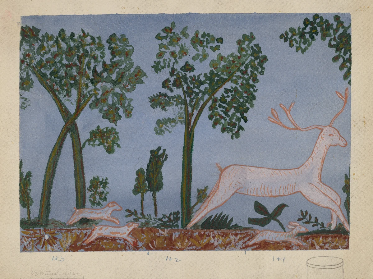 Bandbox Design by American 20th Century, index of american design, 1935-1942