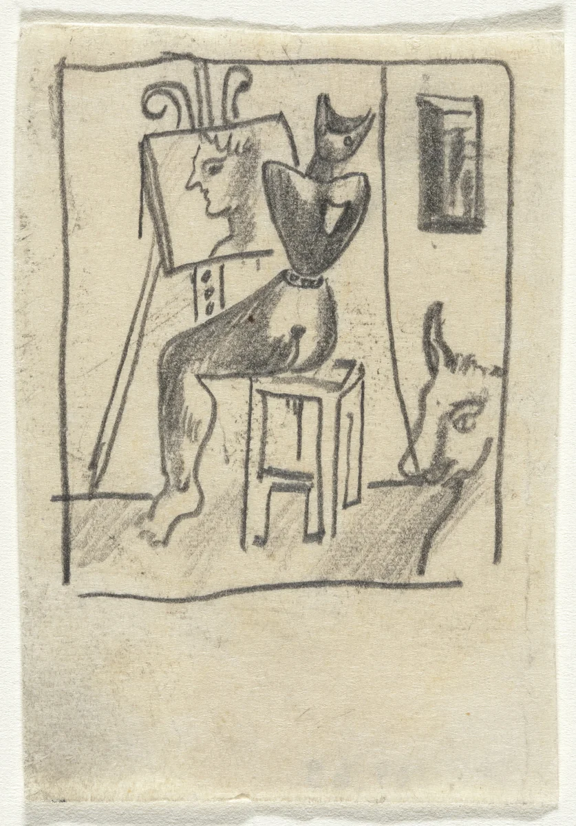 Untitled by Arshile Gorky, drawing, 1930