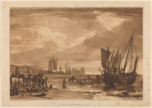 Scene on the French Coast by Charles Turner
Joseph Mallord William Turner, print, 1807