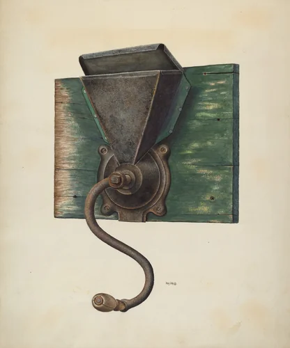 Coffee Mill by Ray Price, index of american design, 1948