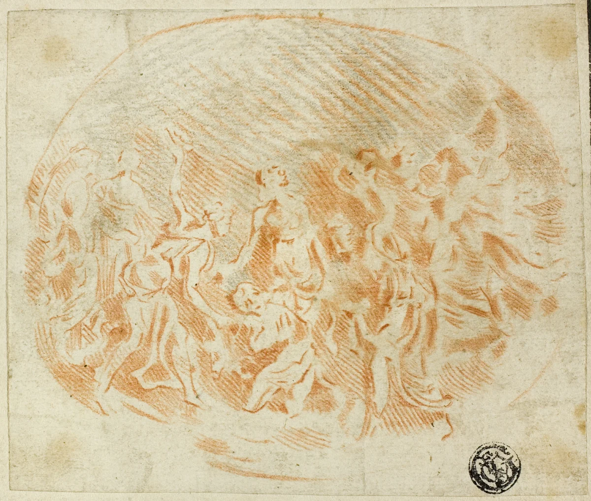Baptism by Unknown Artist, drawing, 1700-1799