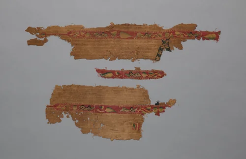 Fragments from a Tunic by Unknown, textile, 600-699