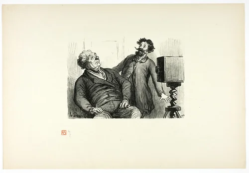 Photographes et photographiés, from Tirage Unique de Trente-Six Bois by Charles Maurand, print, 1862