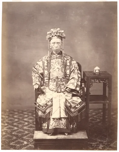 Madarin Wife by Milton M. Miller, photograph, 1861-1863