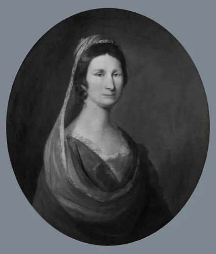 Mrs. Peter De Lancey by Matthew Pratt, artwork, 1768-1771