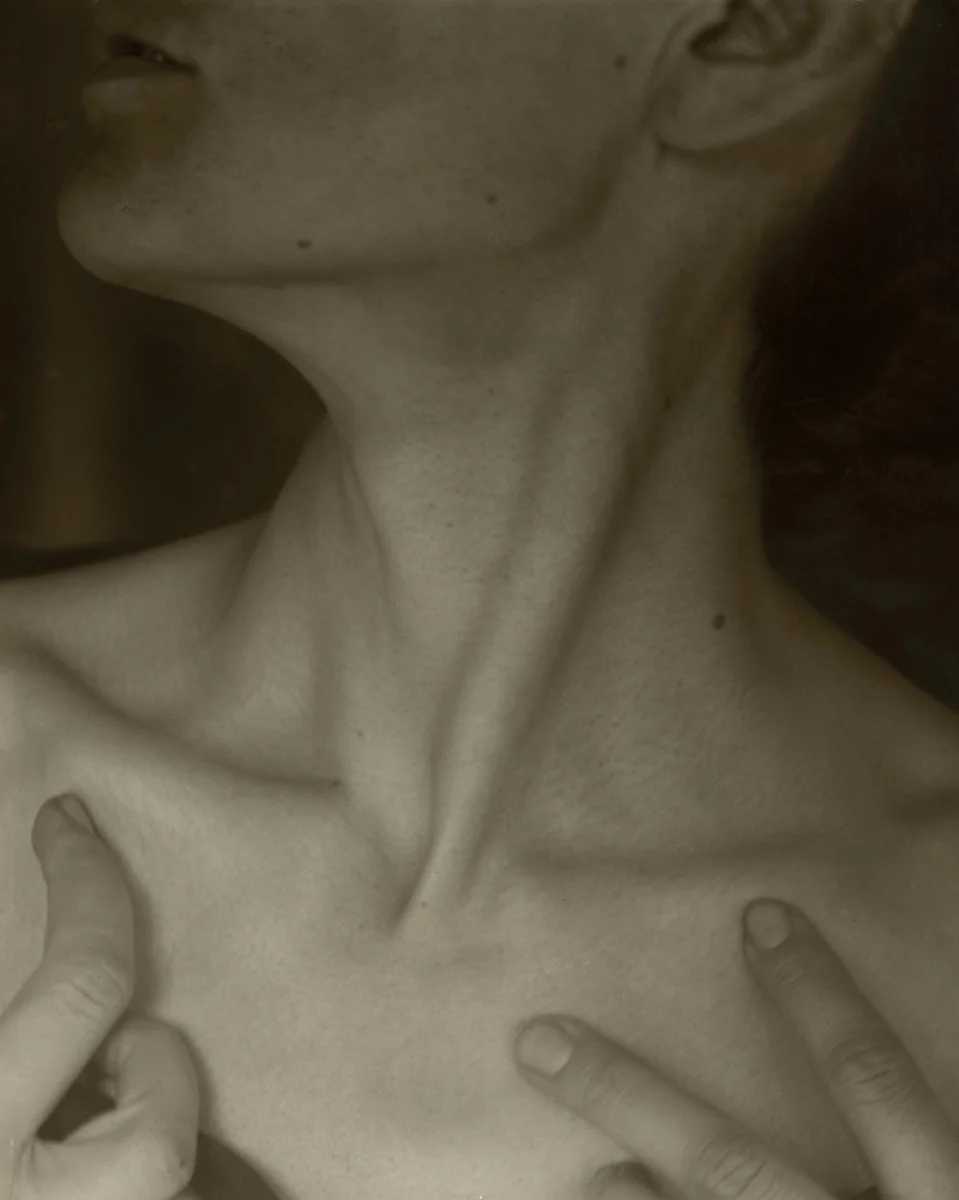 Georgia O'Keeffe—Neck by Alfred Stieglitz, photograph, 1921